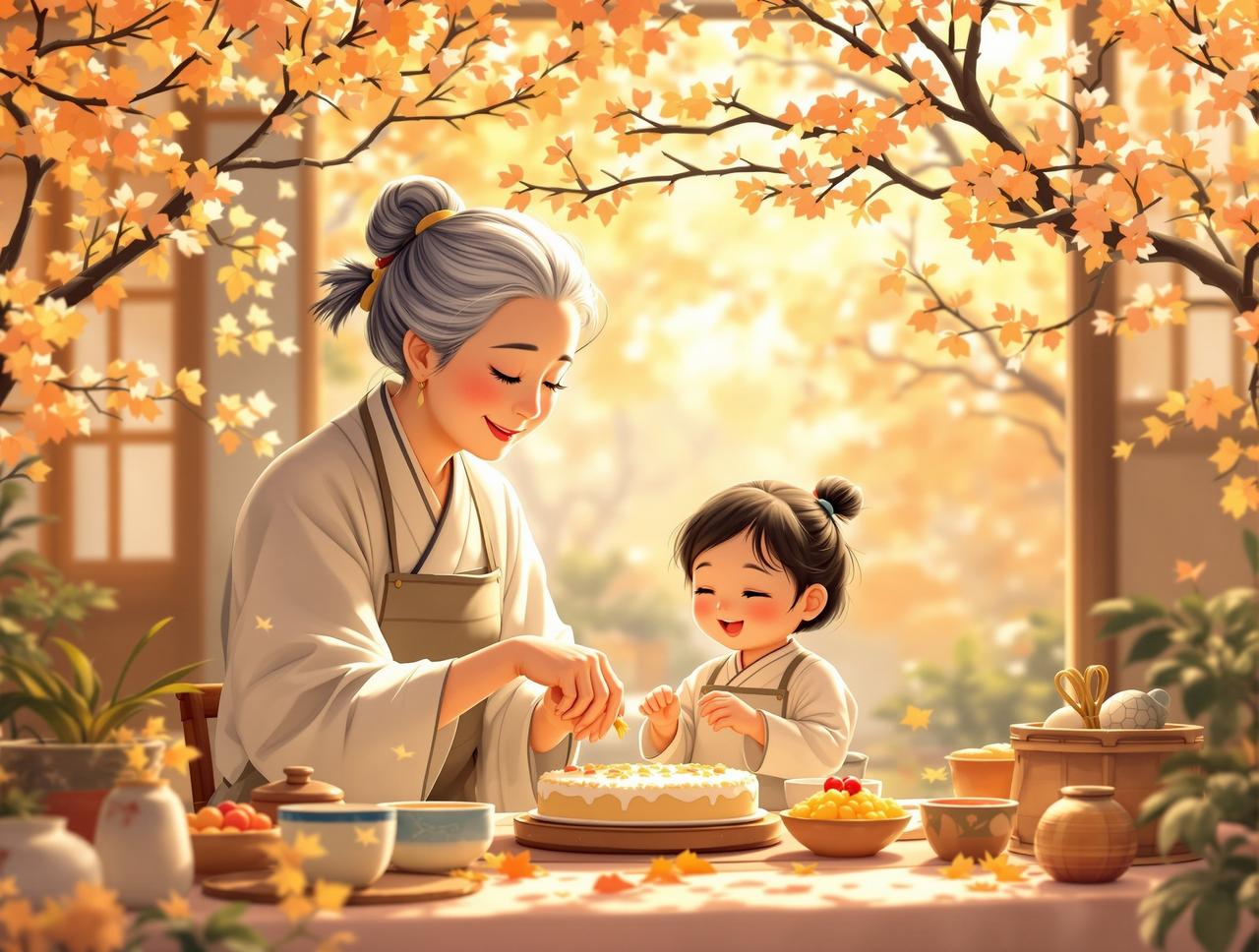 Ai承认短剧 - 外婆的桂花糕
